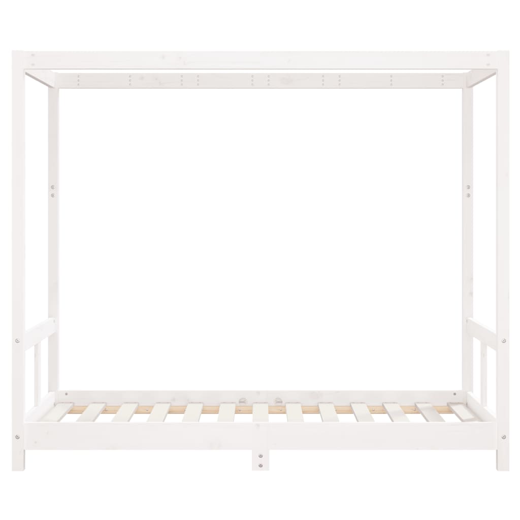 Giroletto Per Bambini 80X160Cm In Legno Massello Di Pino