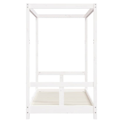 Giroletto Per Bambini 80X160Cm In Legno Massello Di Pino