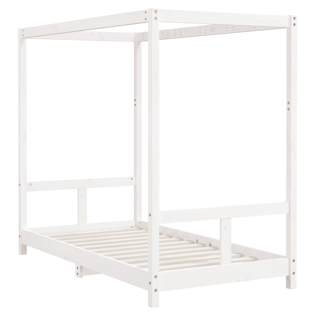 Giroletto Per Bambini 80X160Cm In Legno Massello Di Pino