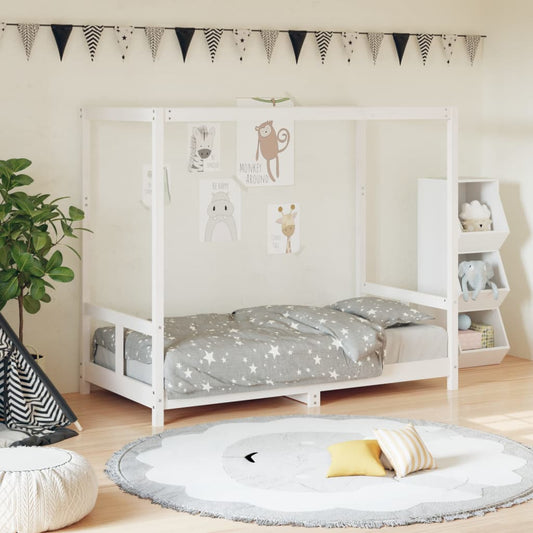 Giroletto Per Bambini 80X160Cm In Legno Massello Di Pino