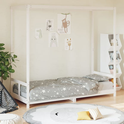 Giroletto Per Bambini 80X160Cm In Legno Massello Di Pino