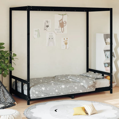 Giroletto Per Bambini 80X160Cm In Legno Massello Di Pino