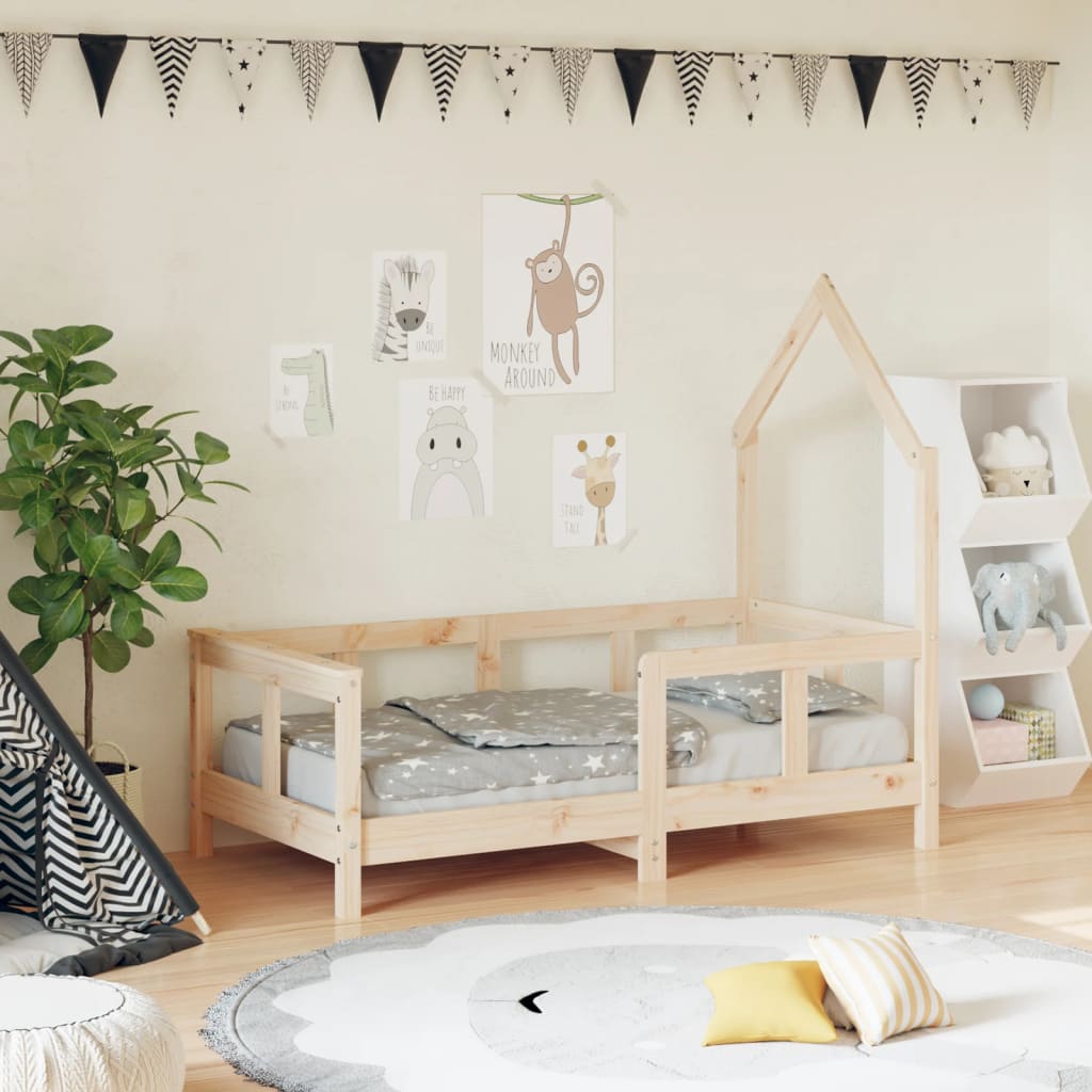 Giroletto Per Bambini In Legno Massello Di Pino