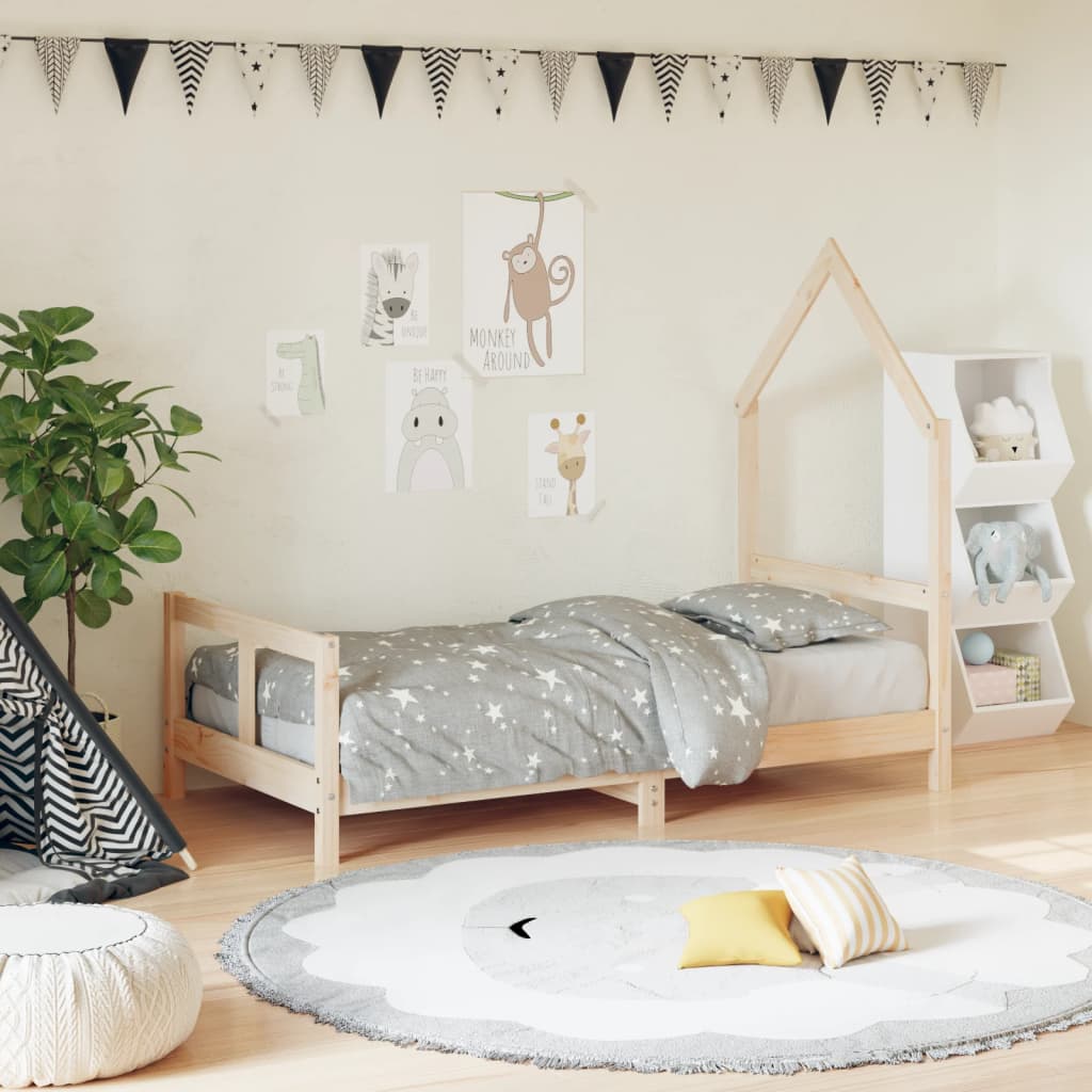Giroletto Per Bambini In Legno Massello Di Pino