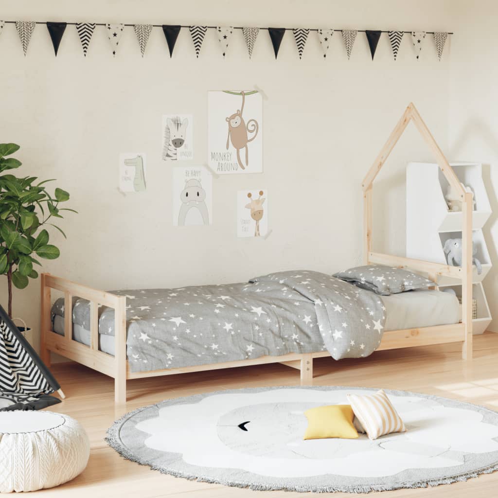 Giroletto Per Bambini In Legno Massello Di Pino