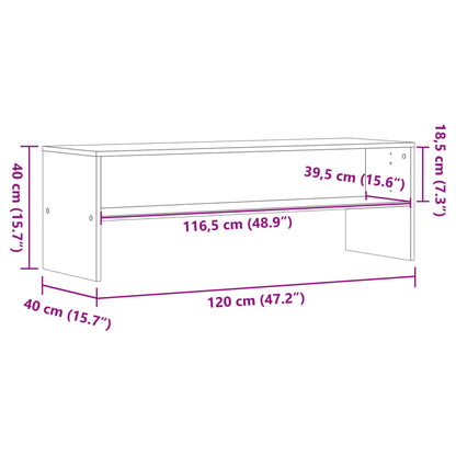 Mobile Porta Tv 120X40X40 Cm In Legno Multistrato