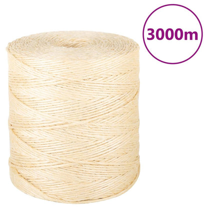 Corda In Sisal 100% 2 Mm 300 M