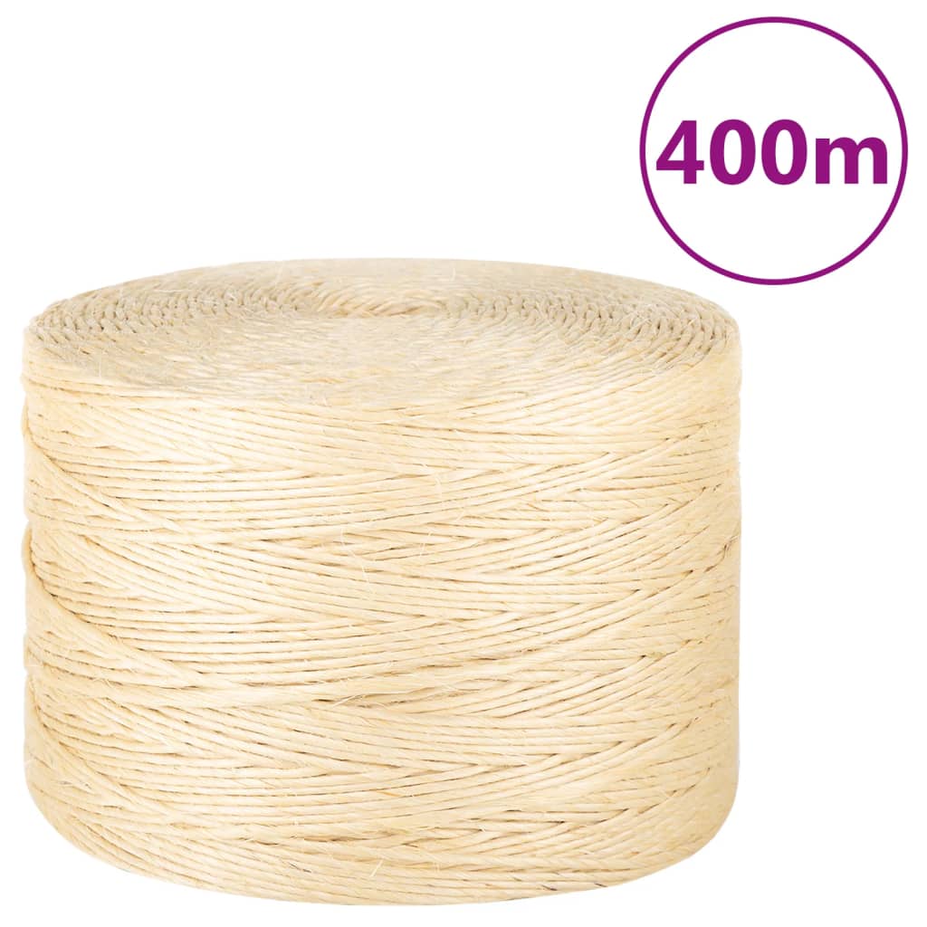 Corda In Sisal 100% 2 Mm 300 M