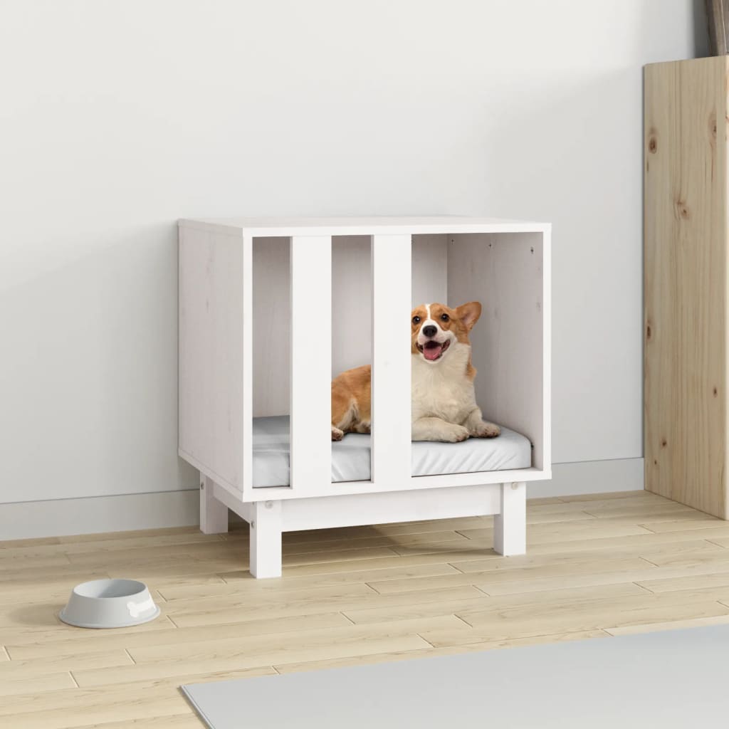 Casetta Per Cani In Legno Massello Di Pino