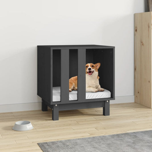 Casetta Per Cani In Legno Massello Di Pino