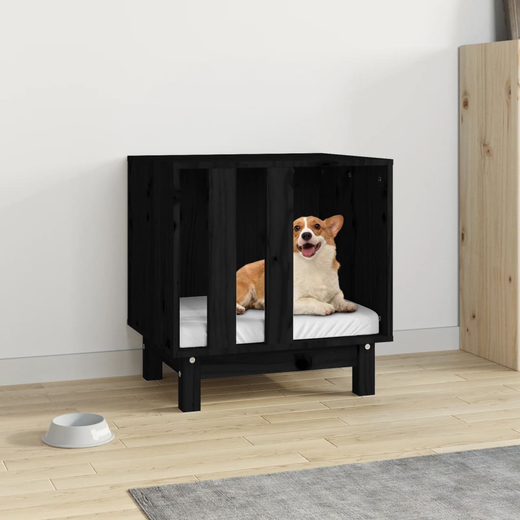 Casetta Per Cani In Legno Massello Di Pino