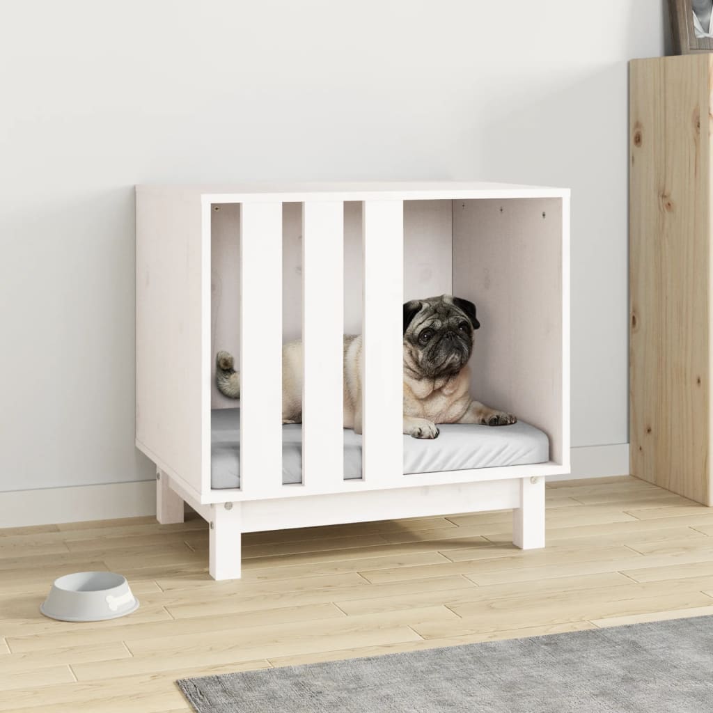 Casetta Per Cani In Legno Massello Di Pino