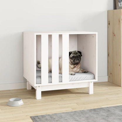 Casetta Per Cani In Legno Massello Di Pino