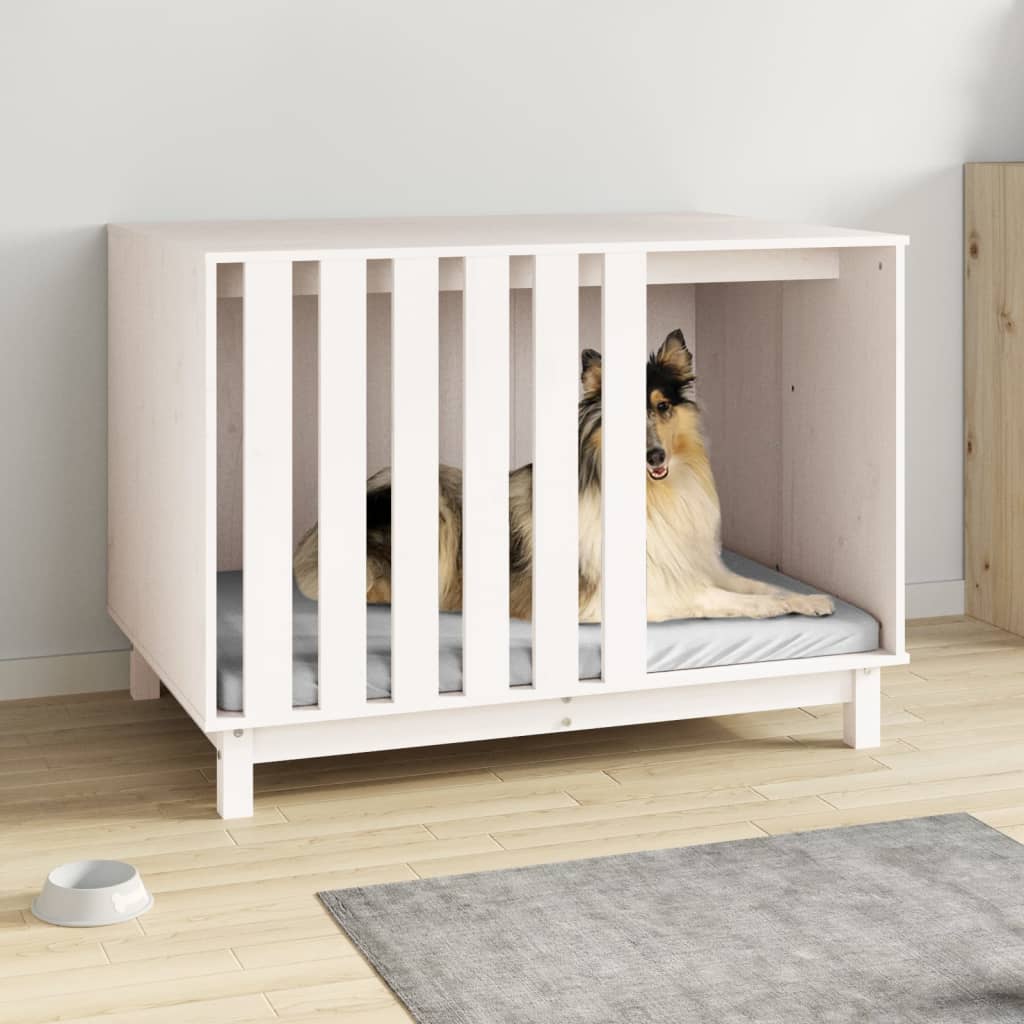 Casetta Per Cani In Legno Massello Di Pino