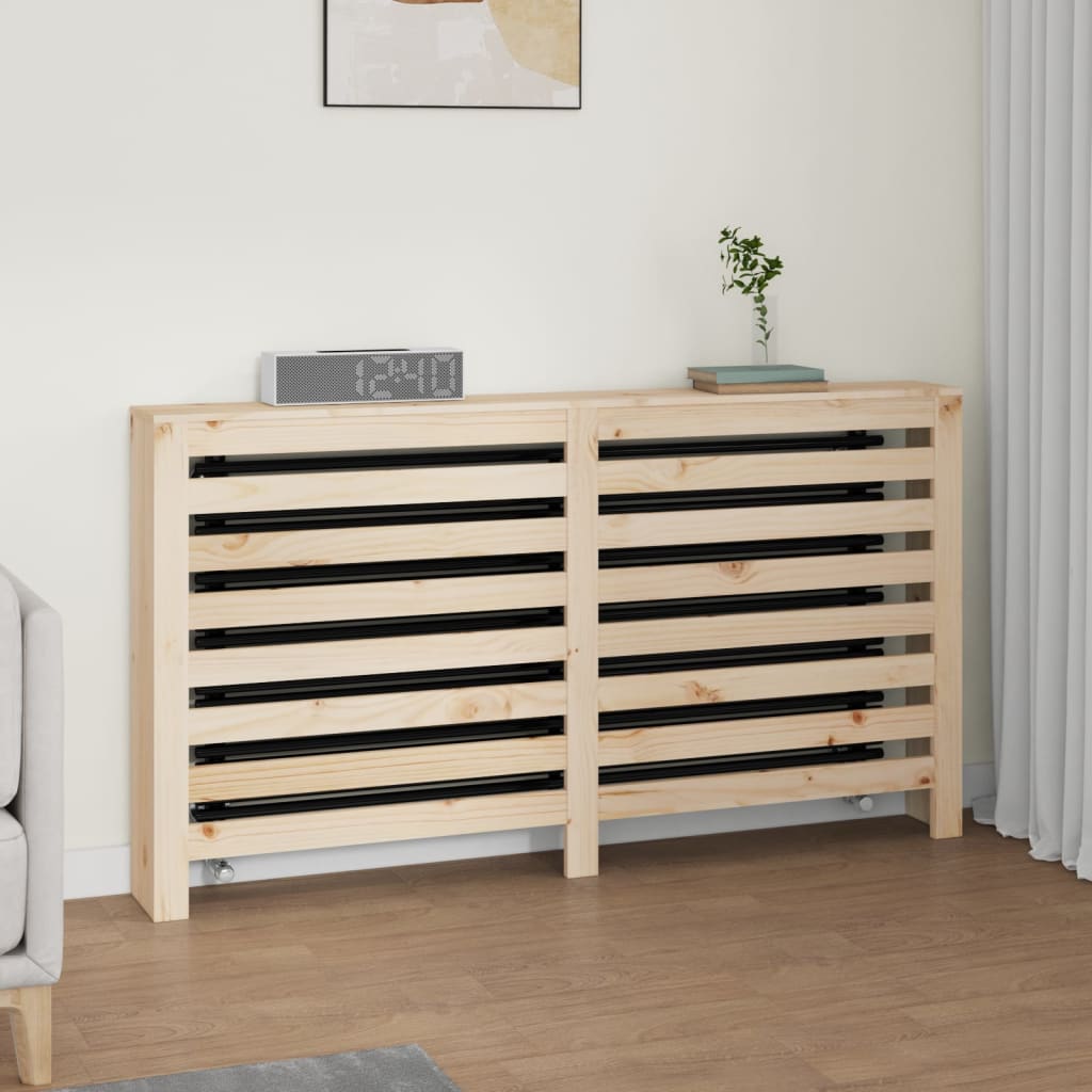 Copertura Termosifone Bianca Legno Massello Pino