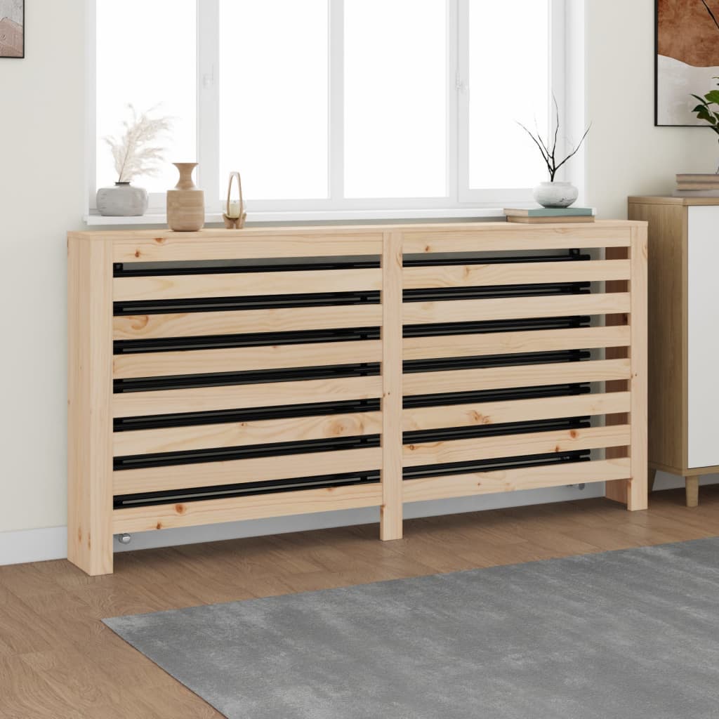 Copertura Termosifone Bianca Legno Massello Pino