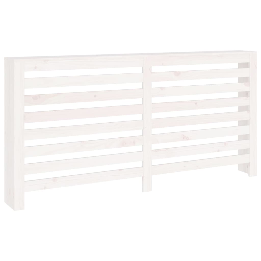 Copertura Termosifone Bianca Legno Massello Pino