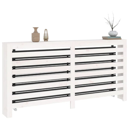 Copertura Termosifone Bianca Legno Massello Pino