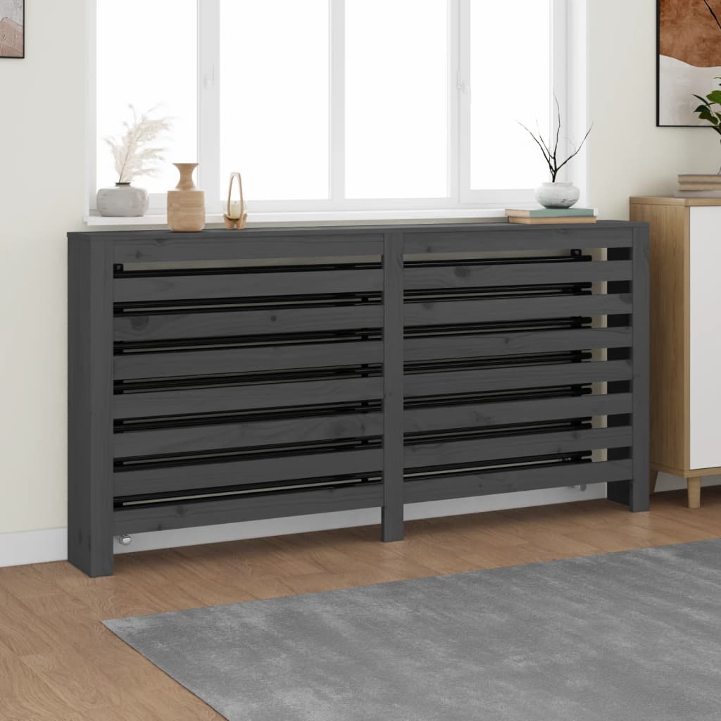 Copertura Termosifone Bianca Legno Massello Pino
