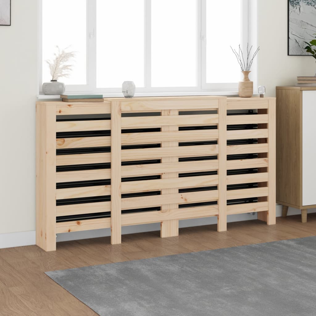 Copertura Termosifone Bianca Legno Massello Pino