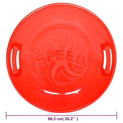 Slittino Rotondo 66,5 Cm In Pp