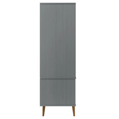 Armadio Molde 90X55X175 Cm In Legno Massello Di Pino