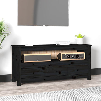 Mobile Porta Tv 114X35X52 Cm In Legno Massello Di Pino