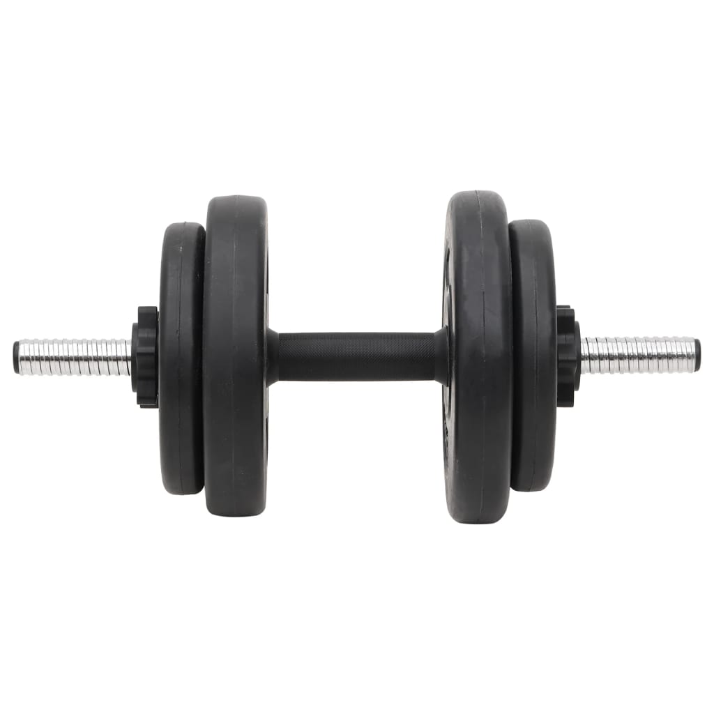 Set Bilanciere E Manubri Con Dischi