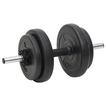 Set Bilanciere E Manubri Con Dischi