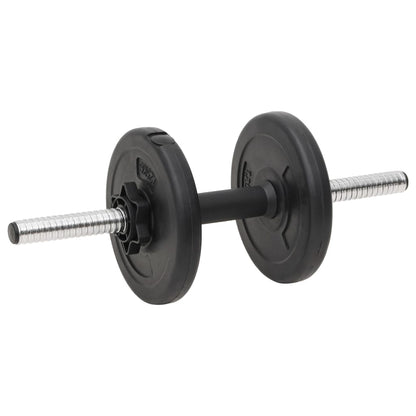 Set Bilanciere E Manubri Con Dischi