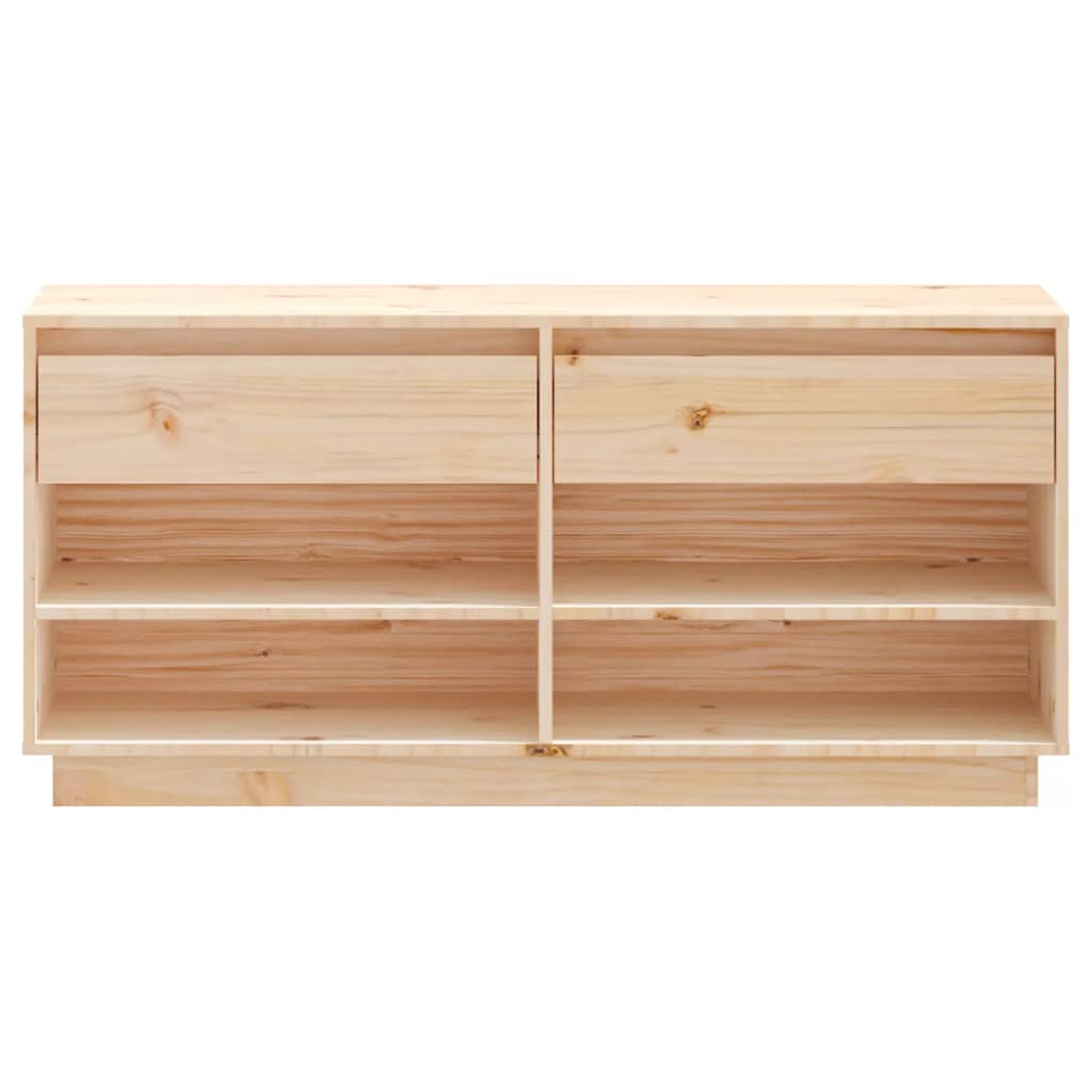 Scarpiera 110X34X52 Cm In Legno Massello Di Pino