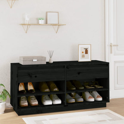 Scarpiera 110X34X52 Cm In Legno Massello Di Pino