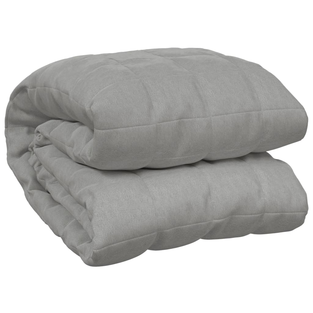 Coperta Ponderata Grigia Tessuto Grigio