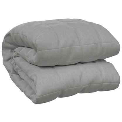 Coperta Ponderata Grigia Tessuto Grigio