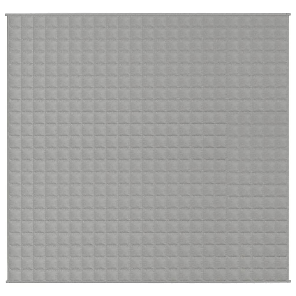 Coperta Ponderata Grigia Tessuto Grigio