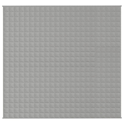 Coperta Ponderata Grigia Tessuto Grigio
