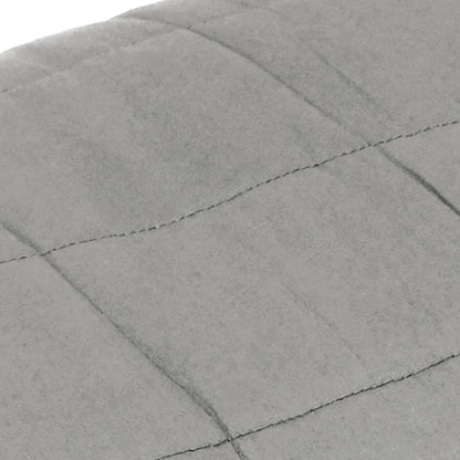 Coperta Ponderata Grigia Tessuto Grigio