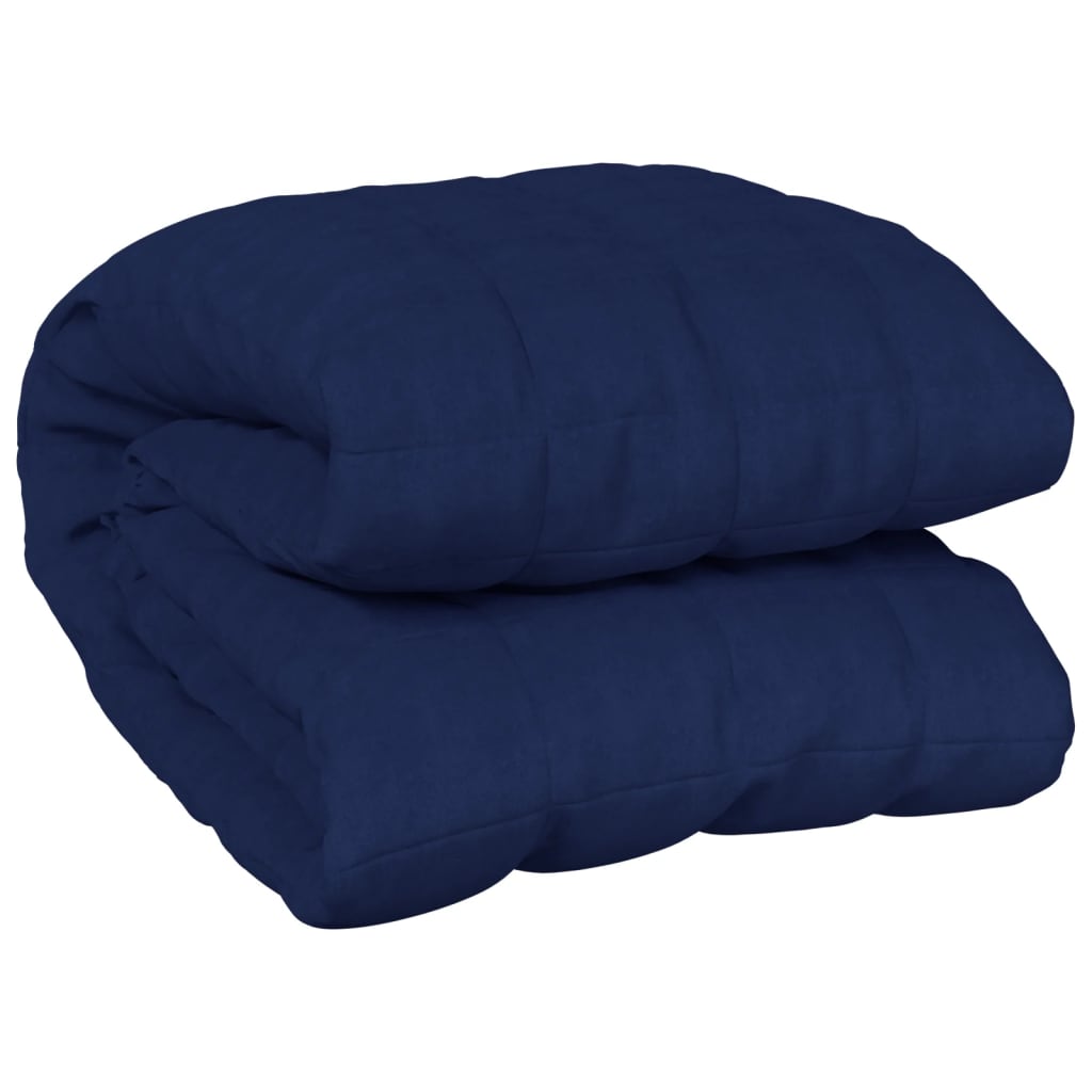Coperta Ponderata Tessuto Blu