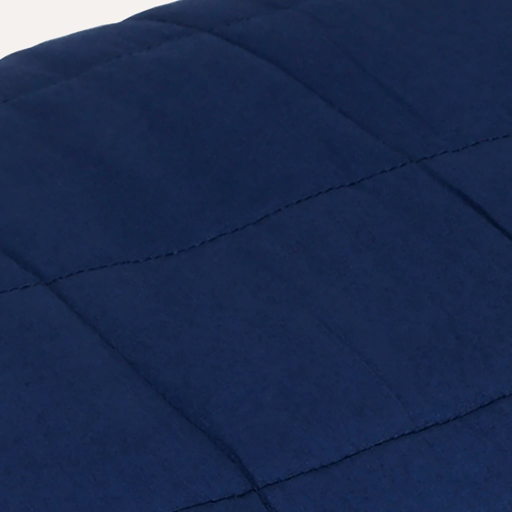 Coperta Ponderata Tessuto Blu