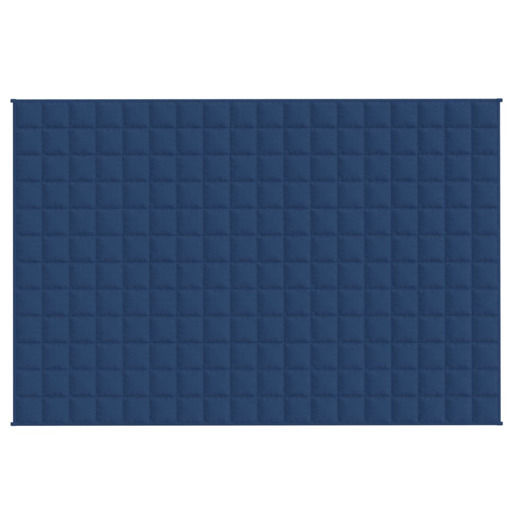 Coperta Ponderata Tessuto Blu