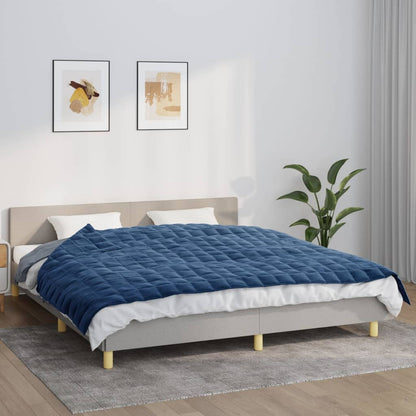 Coperta Ponderata Tessuto Blu