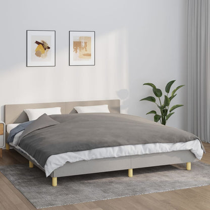 Coperta Ponderata Con Copertura Grigia Tessuto