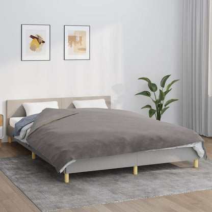 Coperta Ponderata Con Copertura Grigia Tessuto