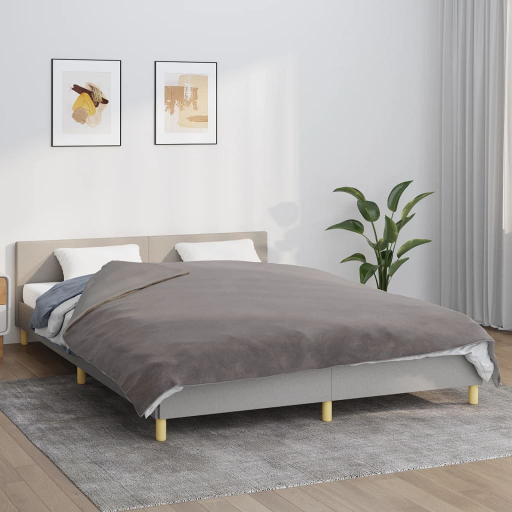 Coperta Ponderata Con Copertura Grigia Tessuto