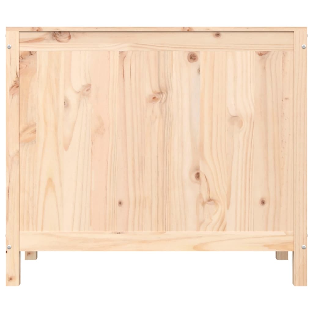 Contenitore Per Bucato 88,5X44X76 Cm Legno Massello Pino