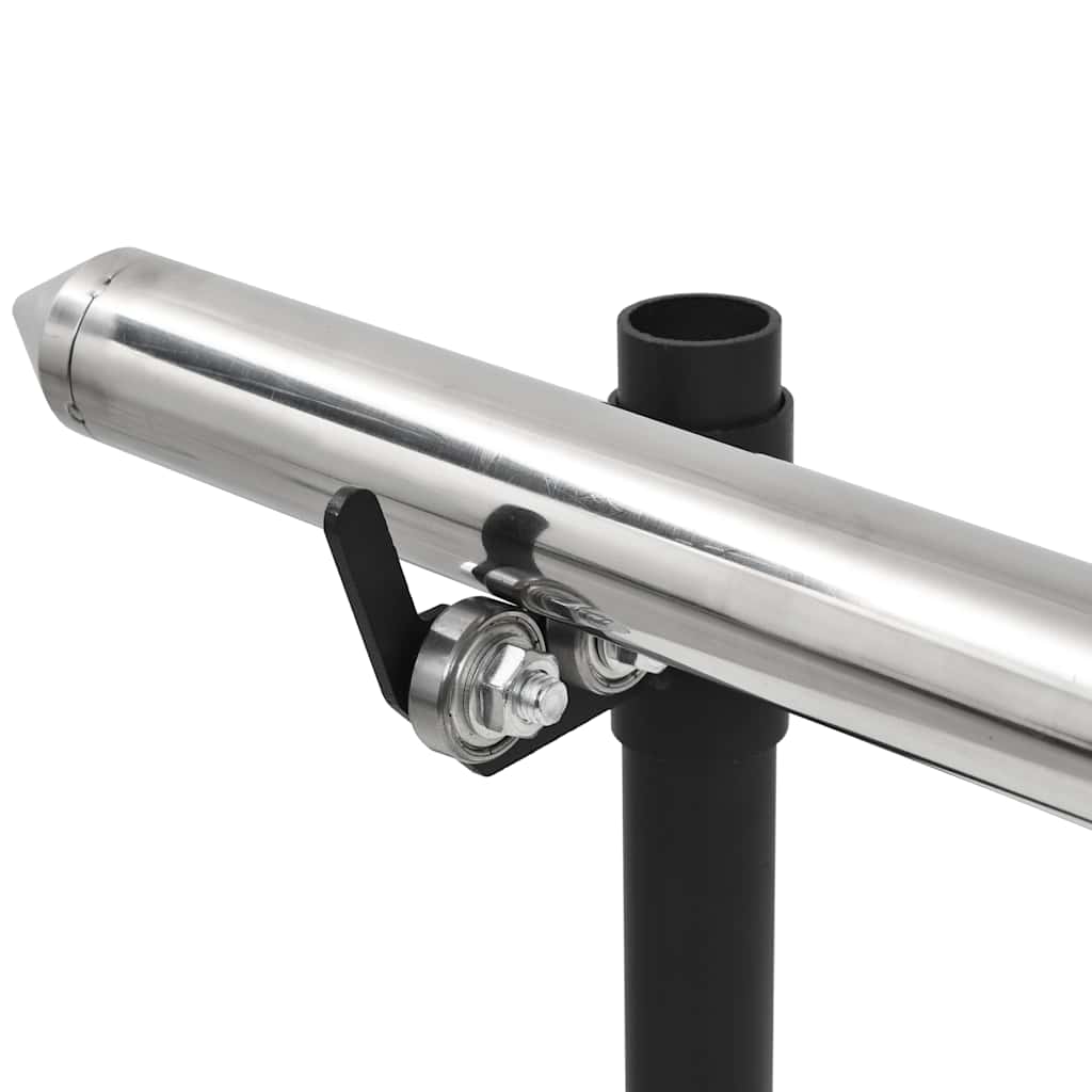 Set Griglia E Vassoio Barbecue Automatico In Acciaio Inox