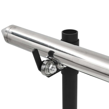Set Griglia E Vassoio Barbecue Automatico In Acciaio Inox
