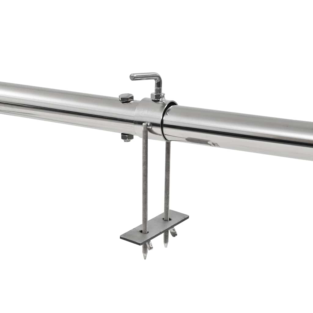 Set Griglia E Vassoio Barbecue Automatico In Acciaio Inox