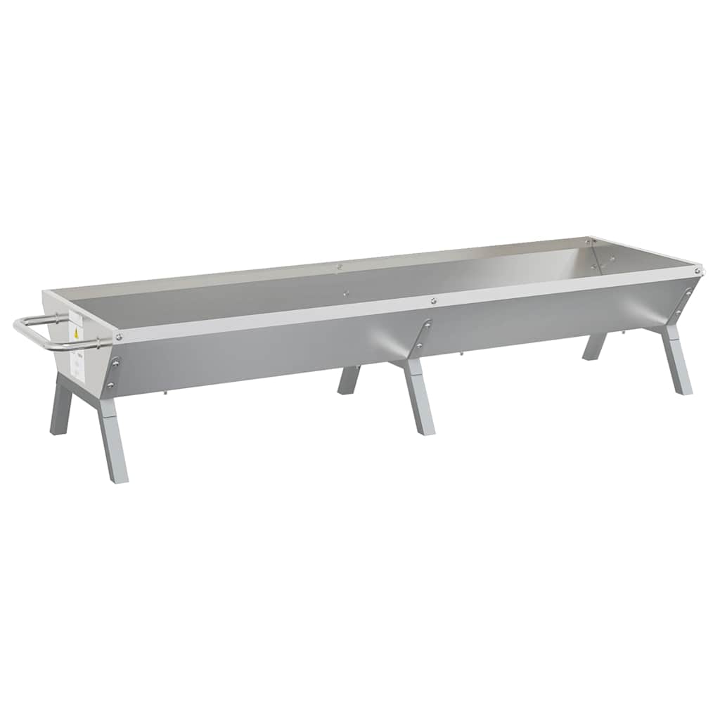 Set Griglia E Vassoio Barbecue Automatico In Acciaio Inox