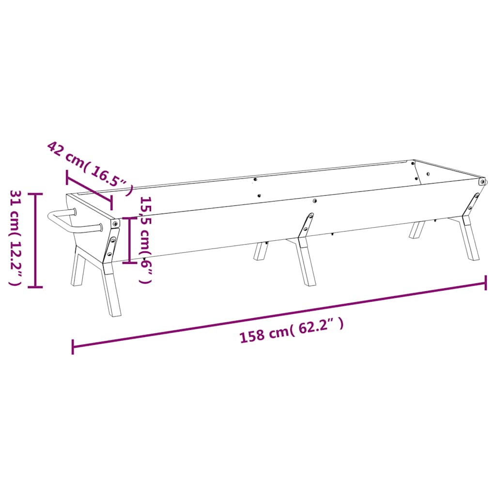 Set Griglia E Vassoio Barbecue Automatico In Acciaio Inox